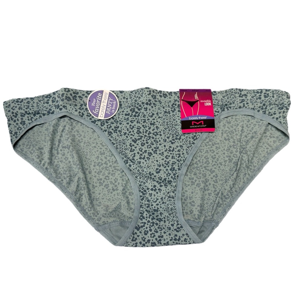 Maidenform Barely There Bikini Panty | Sunday Morning Leopard | Size 9